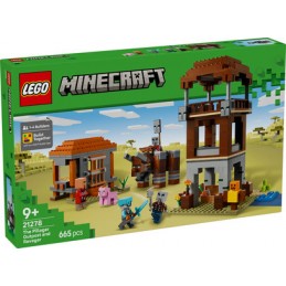 LEGO® Minecraft 21278 L’Avant-Poste De Pillards Et Le Ravageur