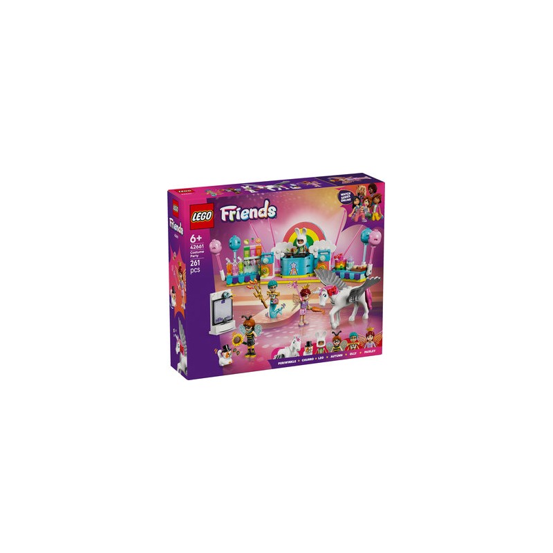 LEGO® Friends 42661 Soirée Déguisée avec une Licorne et une Fée LEGO® Friends 42661 Soirée Déguisée avec une Licorne et une Fée
