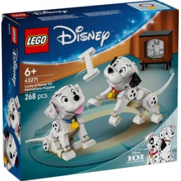 LEGO® Disney 43271 Lucky et Penny, les Chiots des 101 Dalmatiens