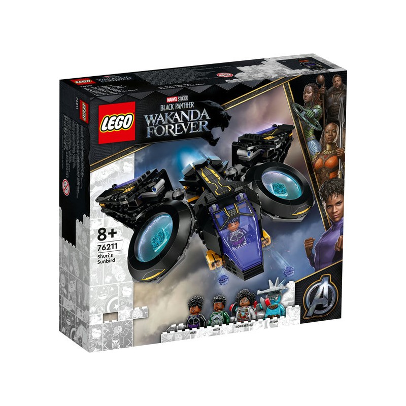 LEGO® MARVEL Black Panther 76211 - Le Sunbird de Shuri