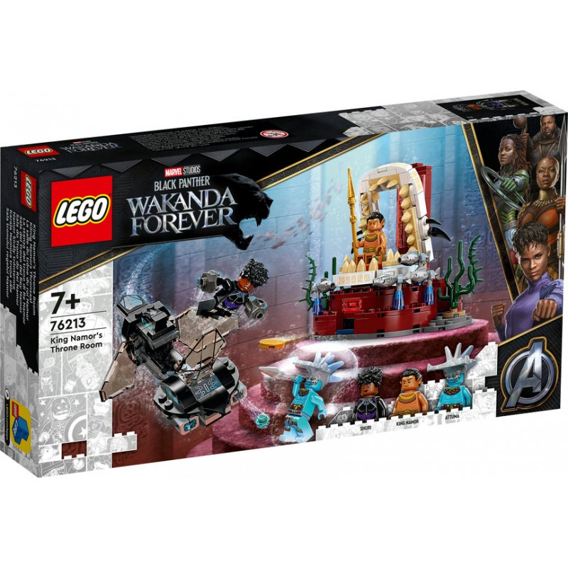 LEGO® MARVEL Black Panther 76213 - La salle du trône du roi Namor