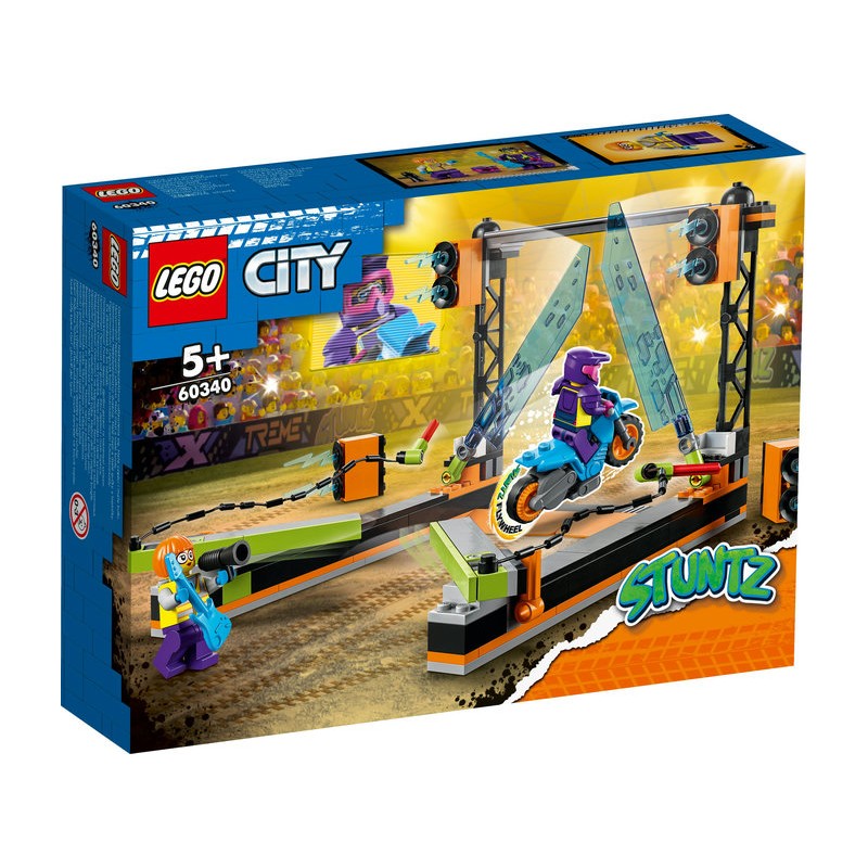 LEGO® City® 60340 - Le défi de cascade : les lames