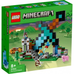 LEGO® Minecraft™ 21244 - L’avant-poste de l’épée