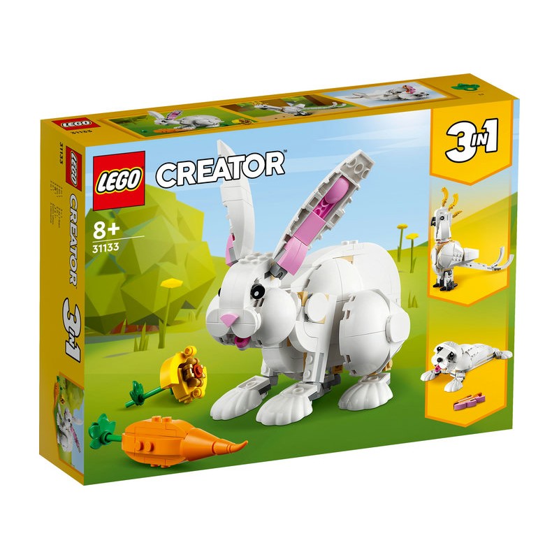 LEGO® Creator 3en1 31133 - Le lapin blanc