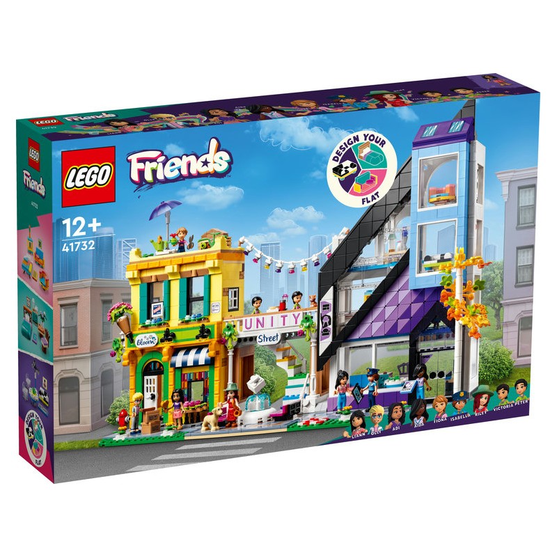 LEGO® Friends 41732 - Les boutiques de fleurs et de décoration