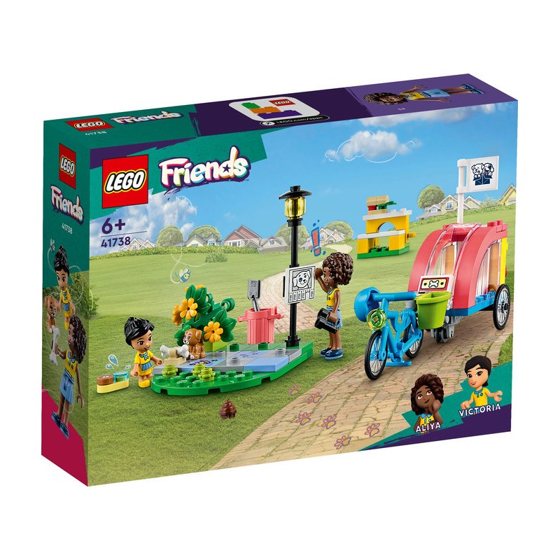 LEGO® Friends 41738 - Le vélo de sauvetage canin