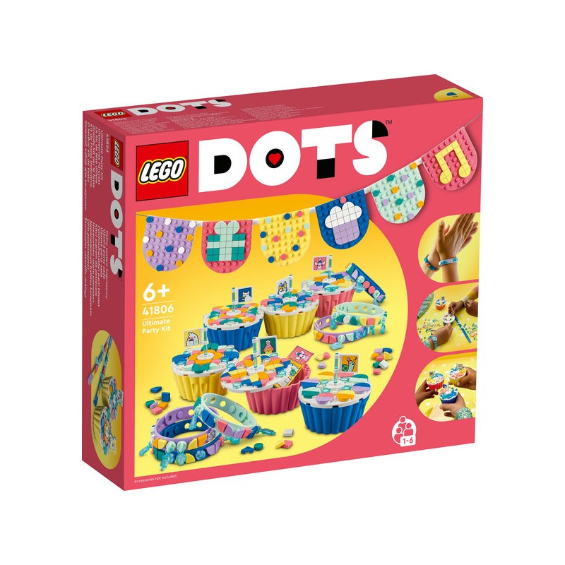 LEGO® Dots™ 41806 - Le kit de fête ultime