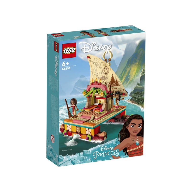 LEGO® Disney™ 43210 - Le bateau d’exploration de Vaiana