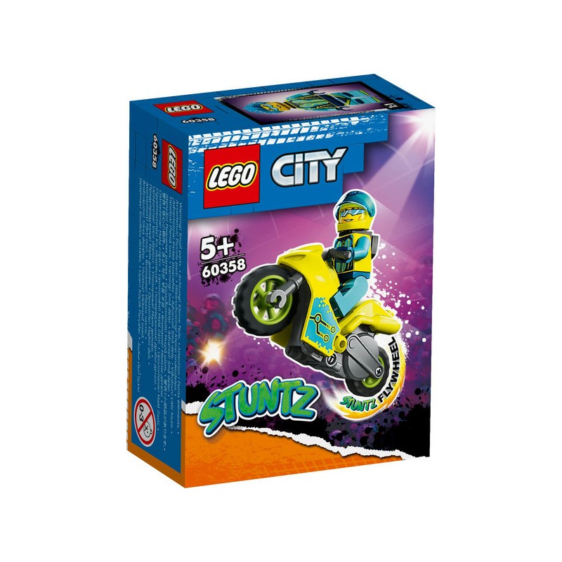 LEGO® City® 60358 - La cyber moto de cascade