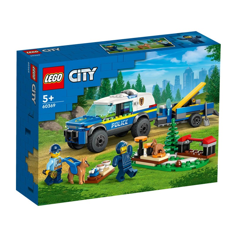 LEGO® City® 60369 - Le dressage des chiens policiers