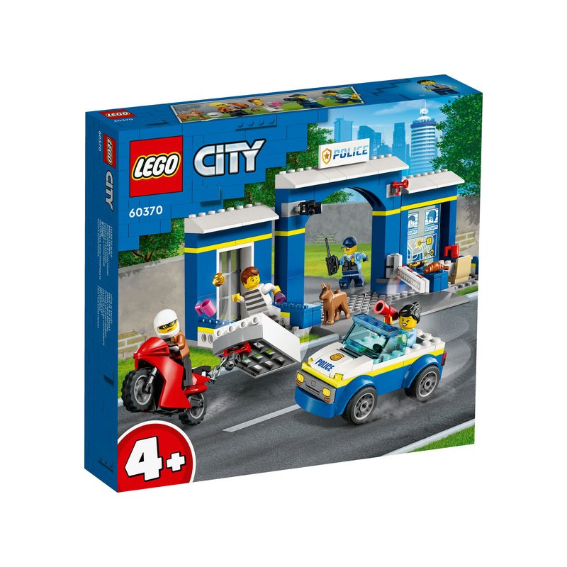 LEGO® City® 60370 - La course-poursuite au poste de police