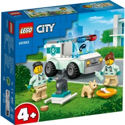 LEGO® City® 60382 - L'intervention du véhicule vétérinaire