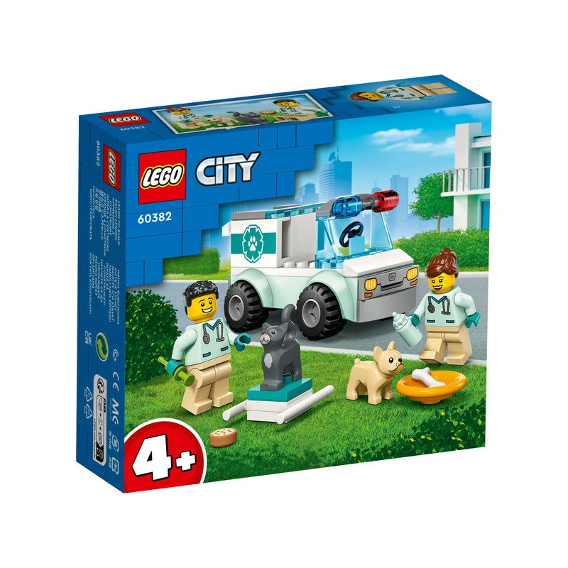 LEGO® City® 60382 - L'intervention du véhicule vétérinaire