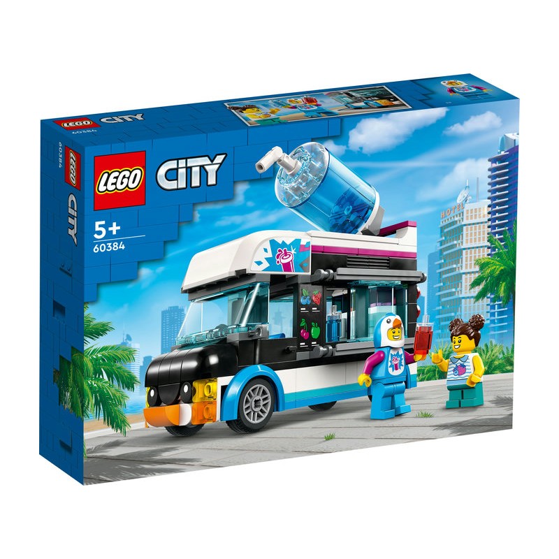 LEGO® City® 60384 - Le camion à granités du pingouin