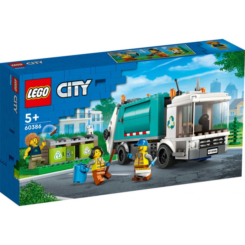 LEGO® City® 60386 - Le camion de recyclage