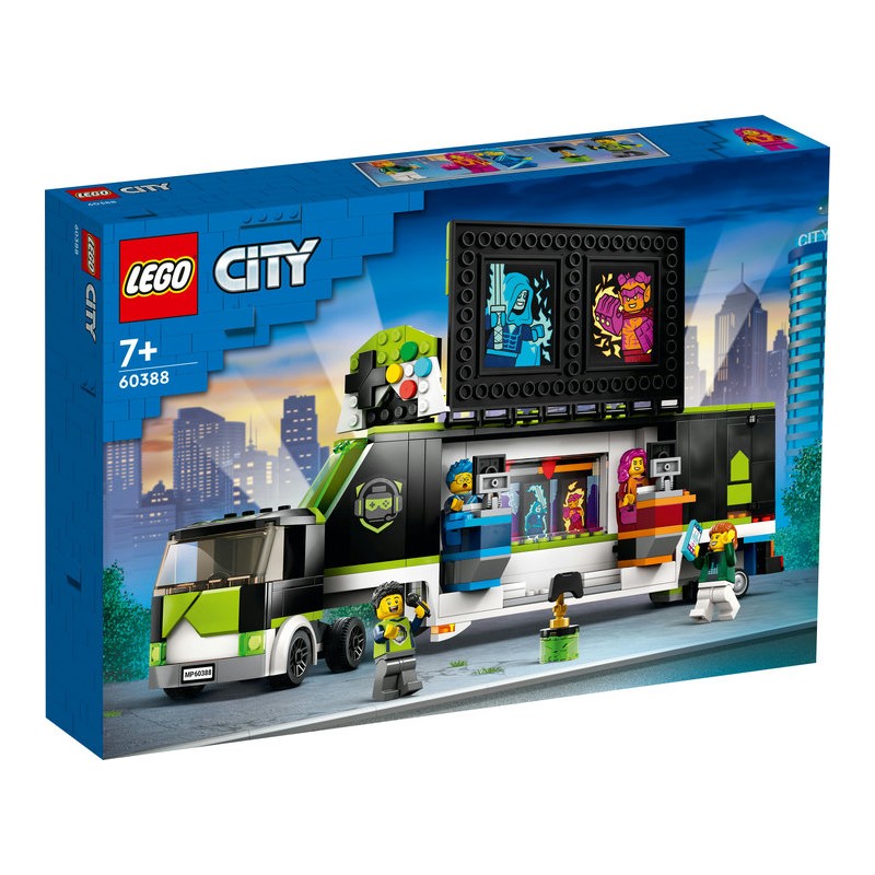 LEGO® City® 60388 - Le camion de tournois de jeux vidéo