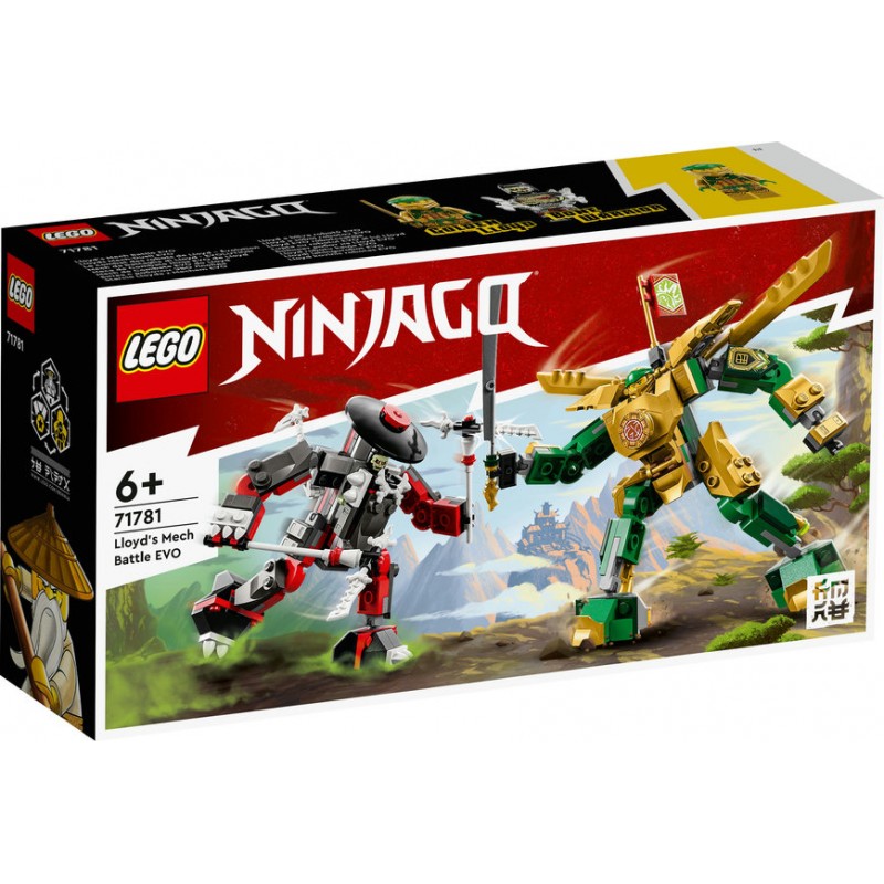 LEGO® Ninjago® 71781 - Le combat des robots de Lloyd – Évolution