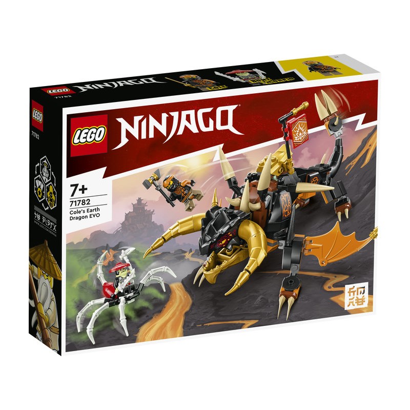 LEGO® Ninjago® 71782 - Le dragon de terre de Cole – Évolution