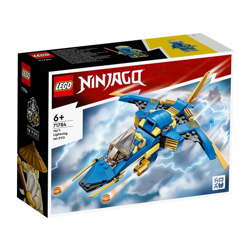 LEGO® Ninjago® 71784 - Le jet supersonique de Jay – Évolution