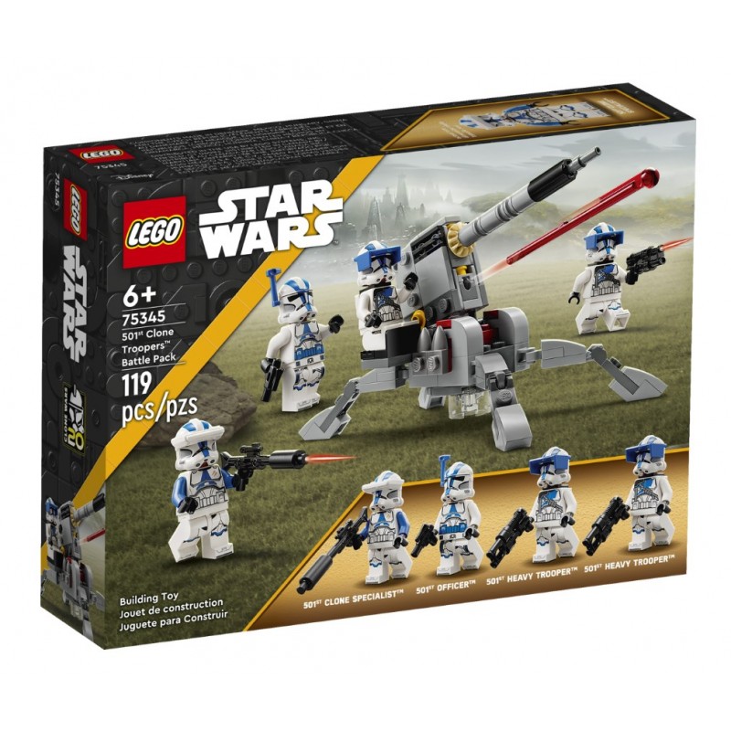 LEGO® Star Wars™ 75345 - Pack de combat des Clone Troopers™ de la 501ème légion