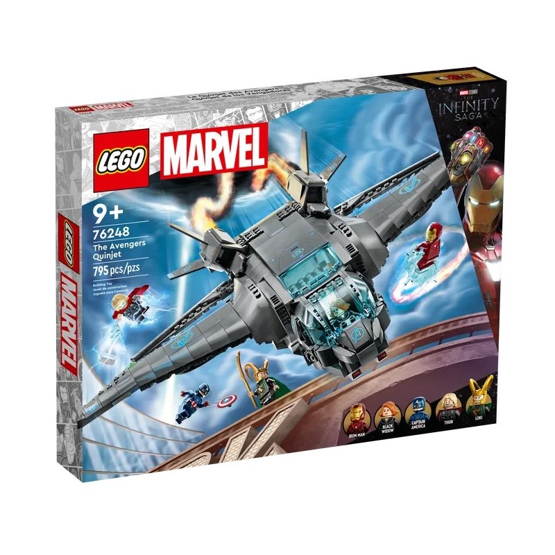 LEGO® MARVEL 76248 - Le Quinjet des Avengers