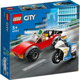 LEGO® City® 60392 - La course-poursuite de la moto de police