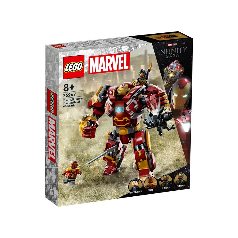 LEGO® MARVEL 76247 - Hulkbuster : la bataille du Wakanda