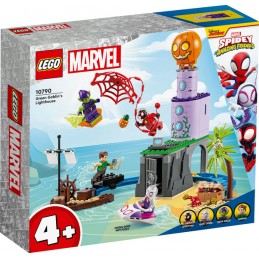 LEGO® Marvel Spiderman™ 10790 - L’équipe Spidey au phare du Bouffon Vert