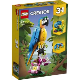 LEGO® Creator 3en1 31136 - Le perroquet exotique