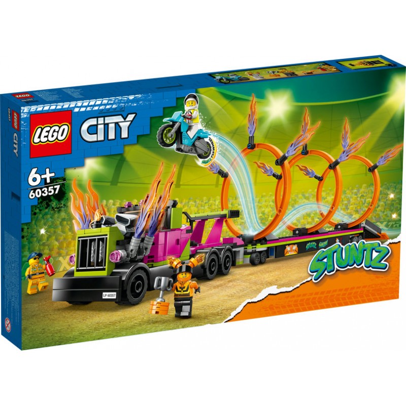 LEGO® City® 60357 - Le défi de cascade : les cercles de feu