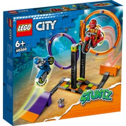 LEGO® City® 60360 - Le défi de cascade : les cercles rotatifs