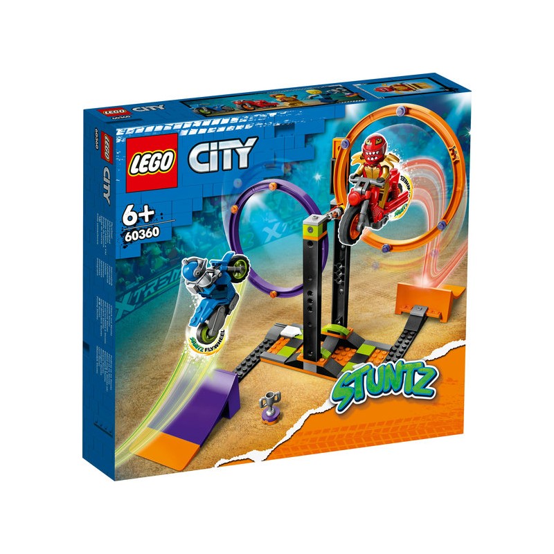 LEGO® City® 60360 - Le défi de cascade : les cercles rotatifs