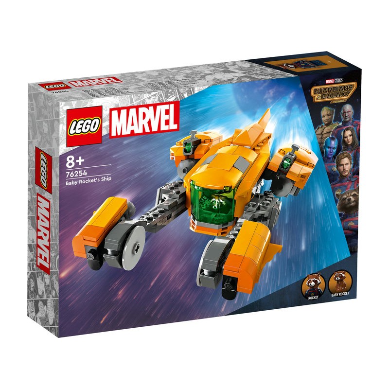 LEGO® MARVEL 76254 - Le vaisseau de Bébé Rocket