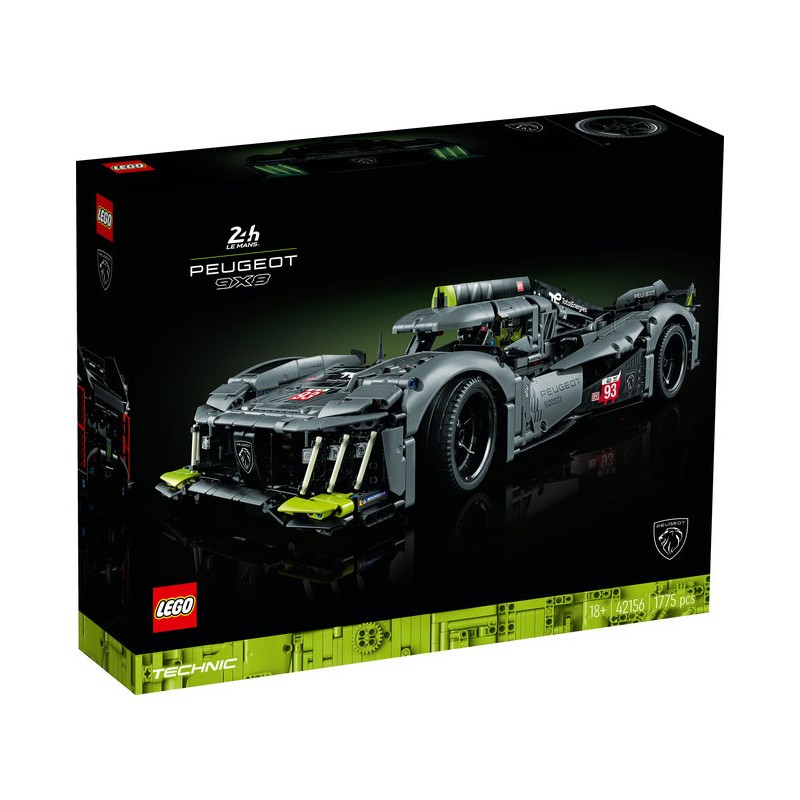 LEGO® Technic 42156 - PEUGEOT 9X8 24H Le Mans Hybrid Hypercar