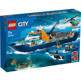 LEGO® City® 60368 - Le navire d’exploration arctique