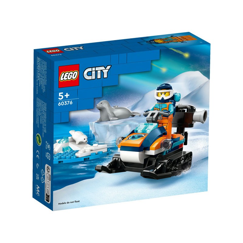 LEGO® City® 60376 - La motoneige d’exploration arctique