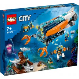 LEGO® City® 60379 - Le sous-marin d’exploration en eaux profondes