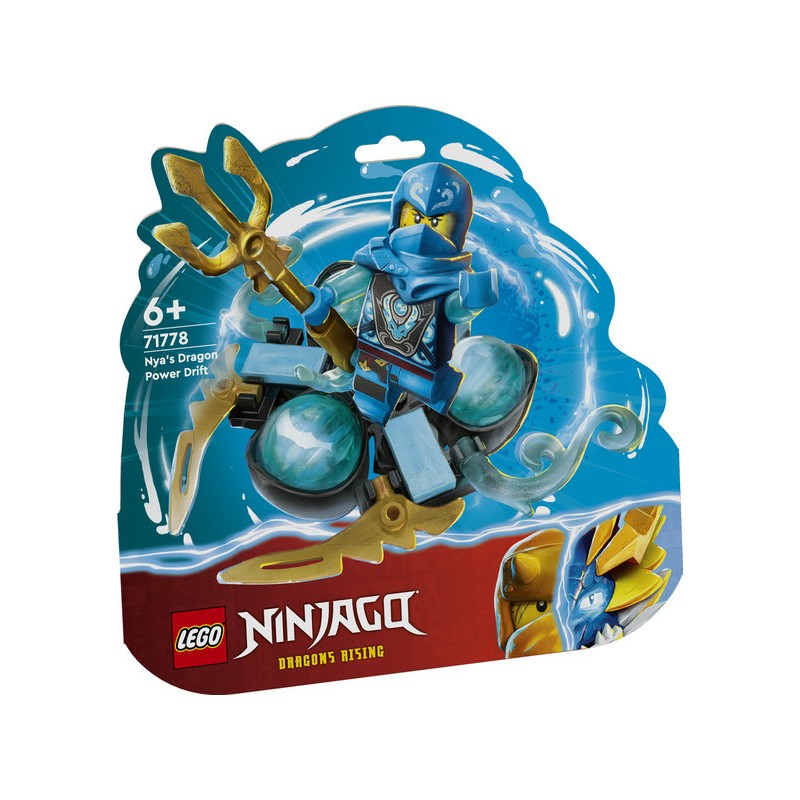 LEGO® Ninjago® 71778 - Le dérapage Spinjitzu : le pouvoir du dragon de Nya