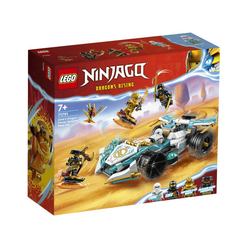 LEGO® Ninjago® 71791 - La voiture de course Spinjitzu : le pouvoir du dragon de Zane