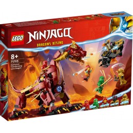 LEGO® Ninjago® 71793 - Le dragon de lave transformable de Heatwave