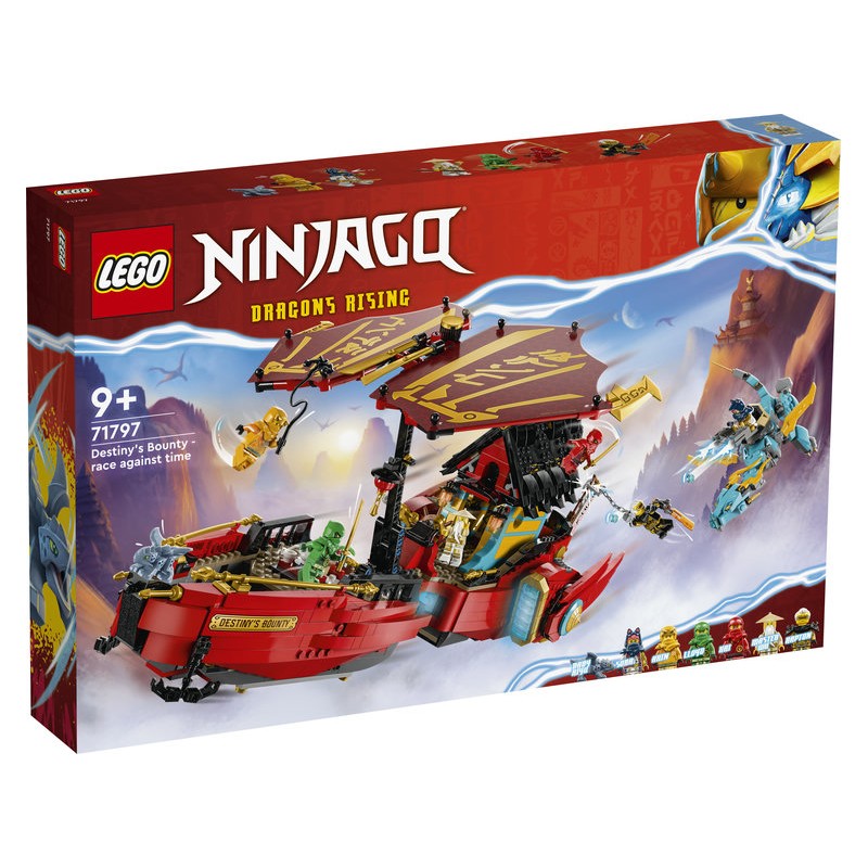 LEGO® Ninjago® 71797 - Le QG des ninjas - La course contre la montre