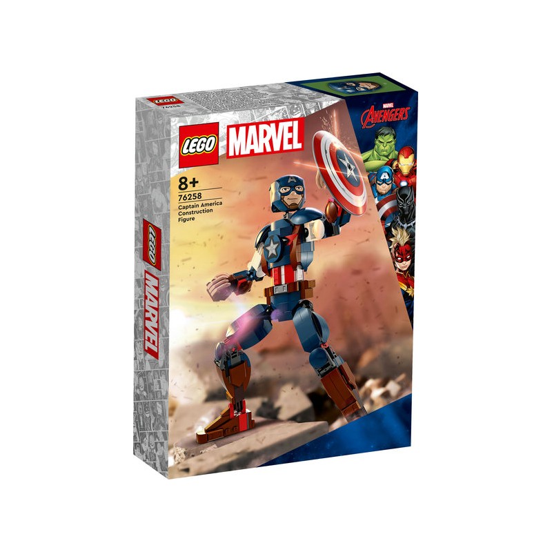 LEGO® MARVEL 76258 - La figurine de Captain America