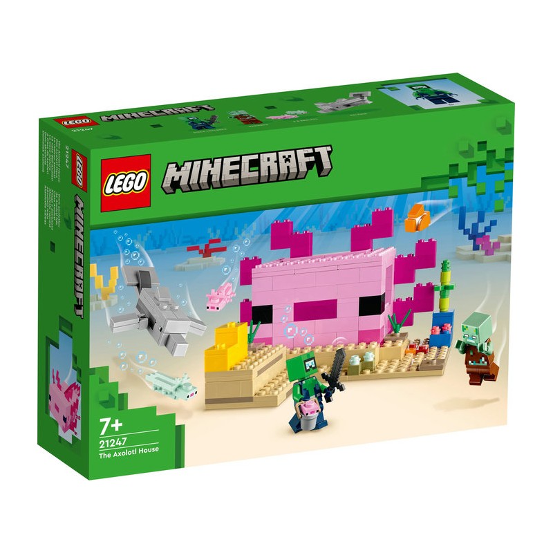 LEGO® Minecraft 21247 - La maison axolotl