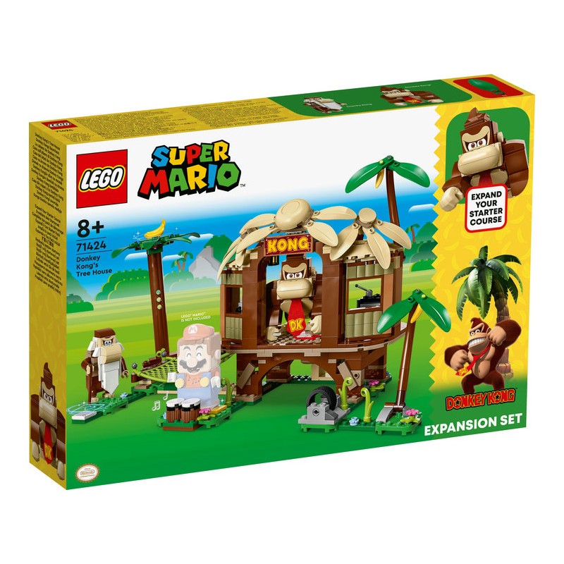 LEGO® Super Mario™ 71424 - Ensemble d'extension La cabane de Donkey Kong