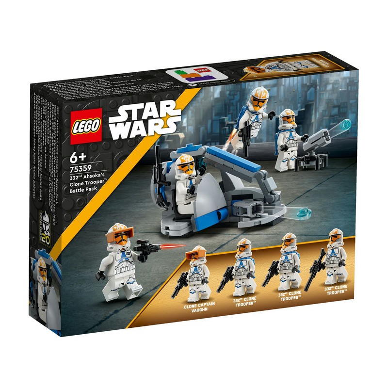 LEGO® Star Wars™ 75359 - Pack de combat des Clone Troopers™ de la 332e Compagnie d’Ahsoka