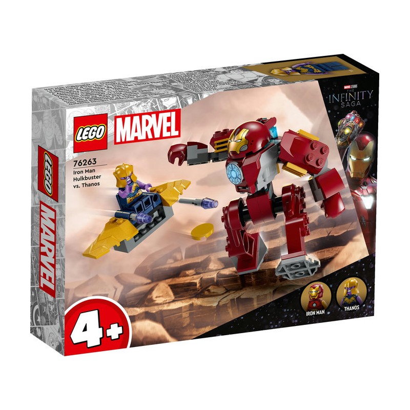 LEGO® Super Heros 76263 - La Hulkbuster d’Iron Man contre Thanos