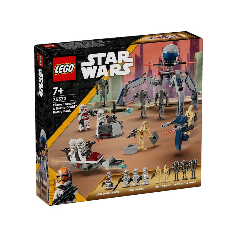 LEGO® Star Wars 75372 - Pack de combat des Clone Tro..