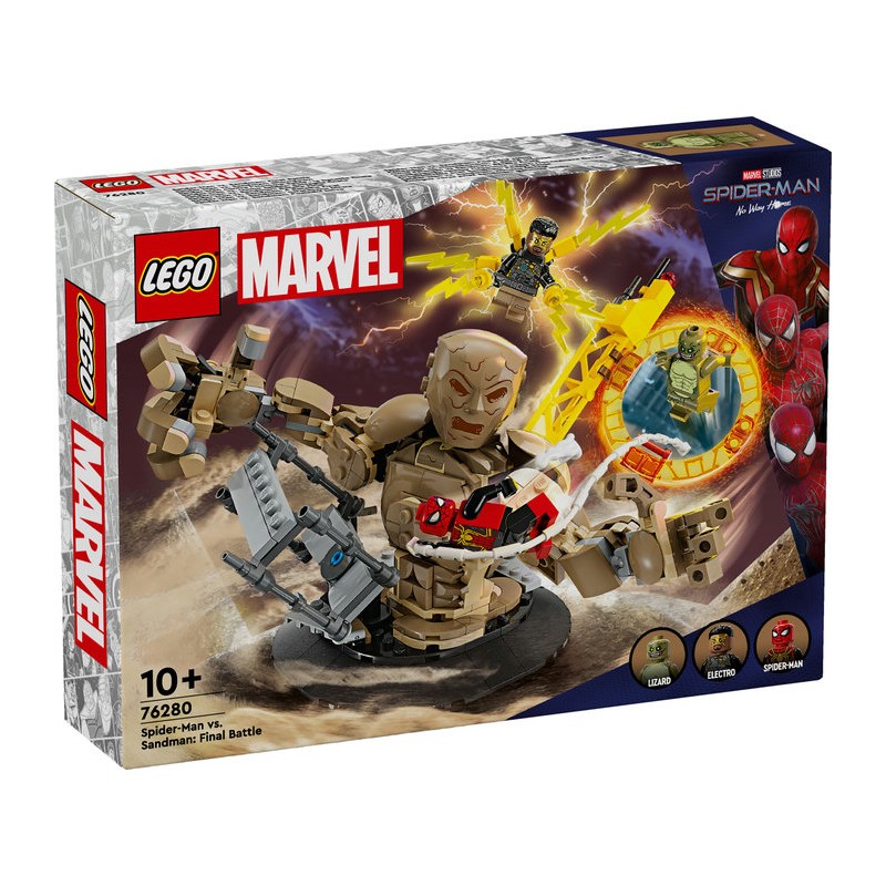 LEGO® Super Heros 76280 - Spider-Man contre l'Homme-Sa..