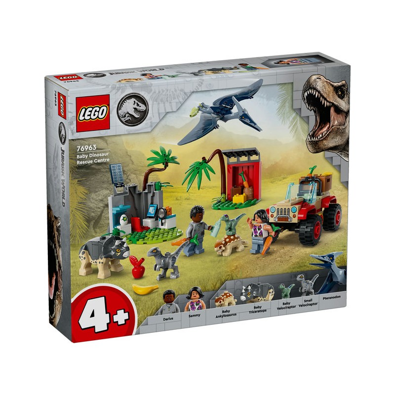 LEGO® Jurassic World™ 76963 - Le centre de sauvetage des b..